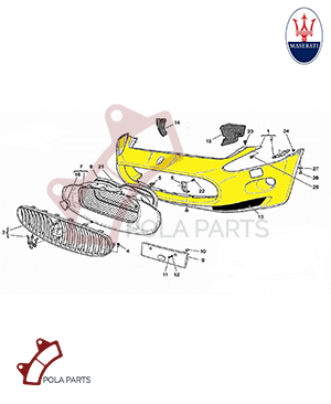 سپر جلو مازراتی گرن توریسمو مدل 2011 تا 2014 - 980145003